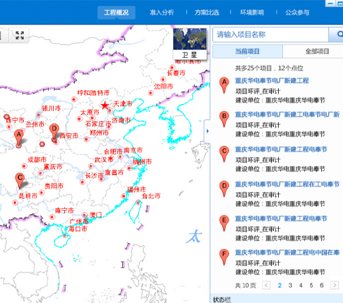 北京環(huán)保局環(huán)境評價輔助分析系統(tǒng)界面設(shè)計(jì)